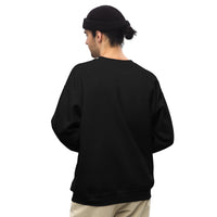 Unisex crewneck sweater, back view