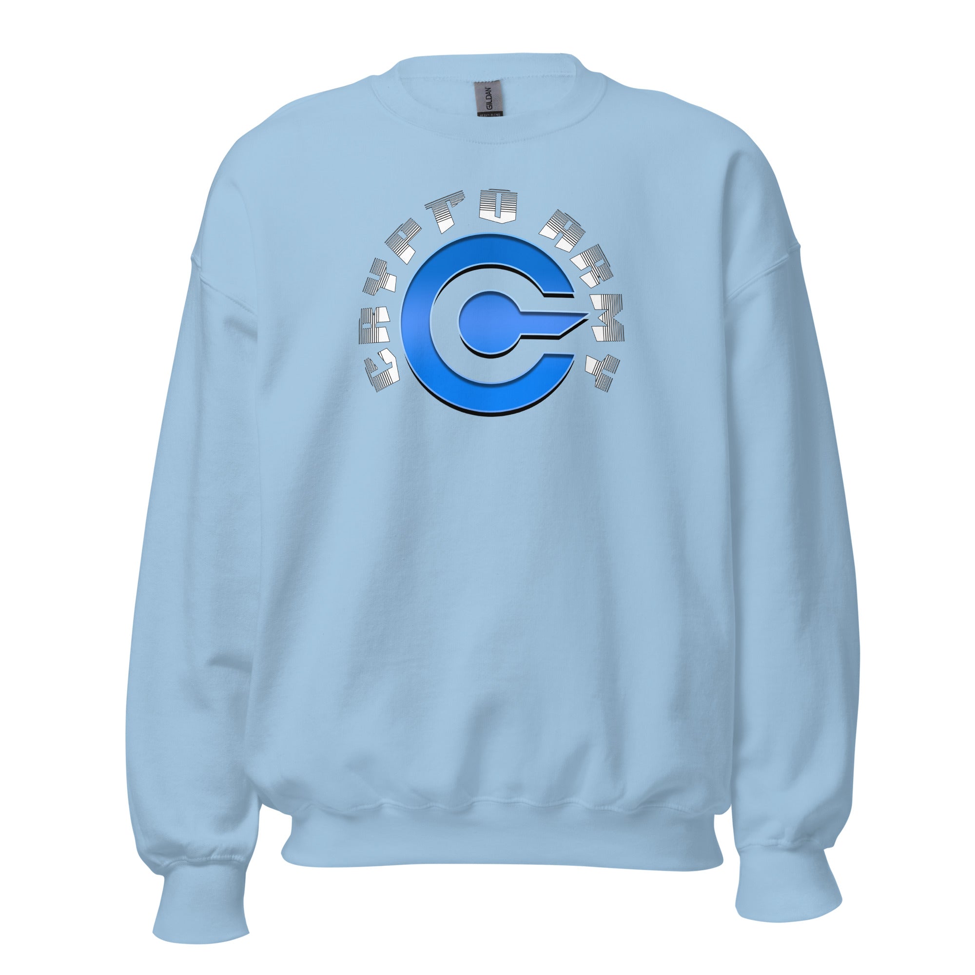 Crypto Army Strong Cryptocurrency Symbol Sweatshirt Long Sleeve Pullover