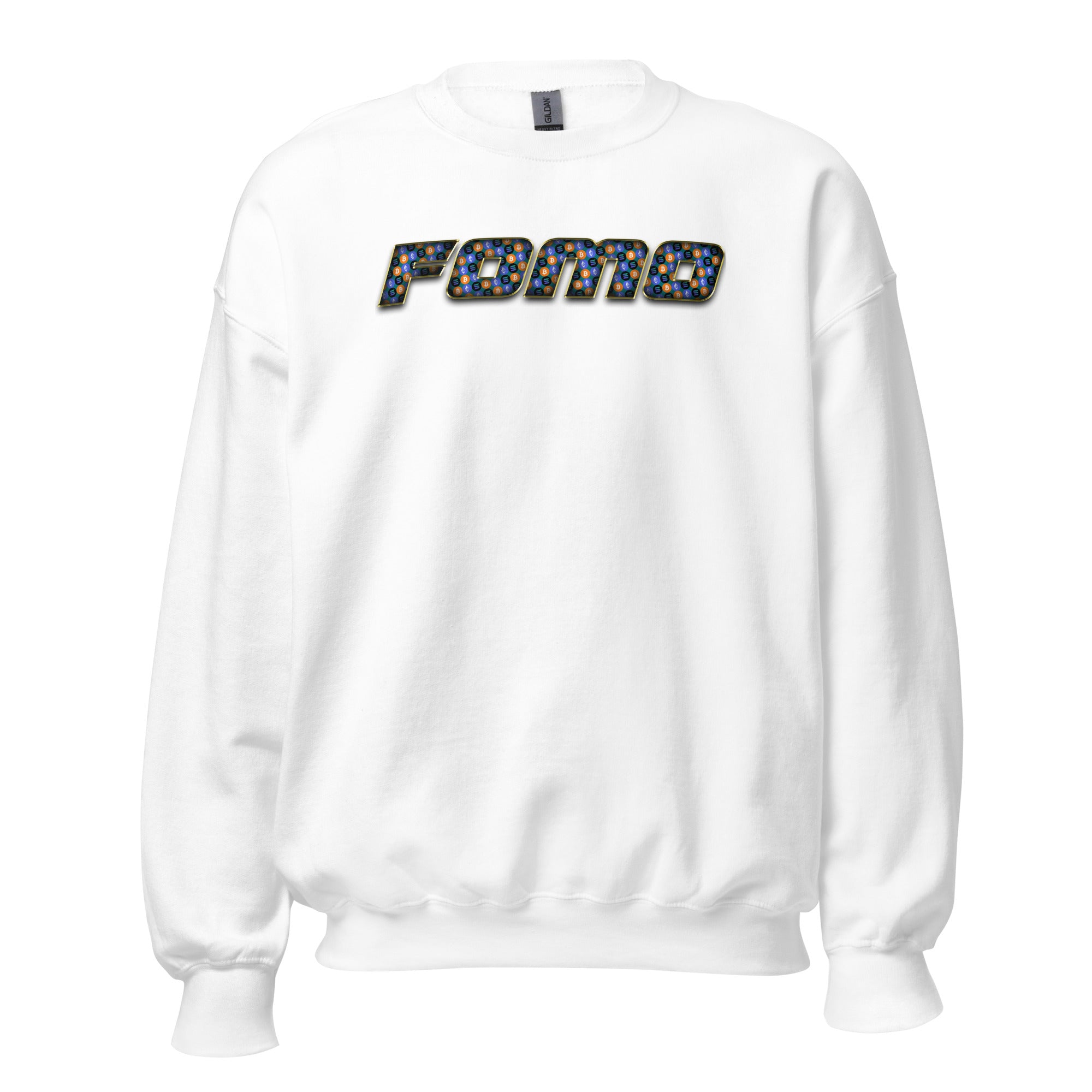 FOMO Fear of Missing Out Crypto Bull Run Sweatshirt Long Sleeve Pullover