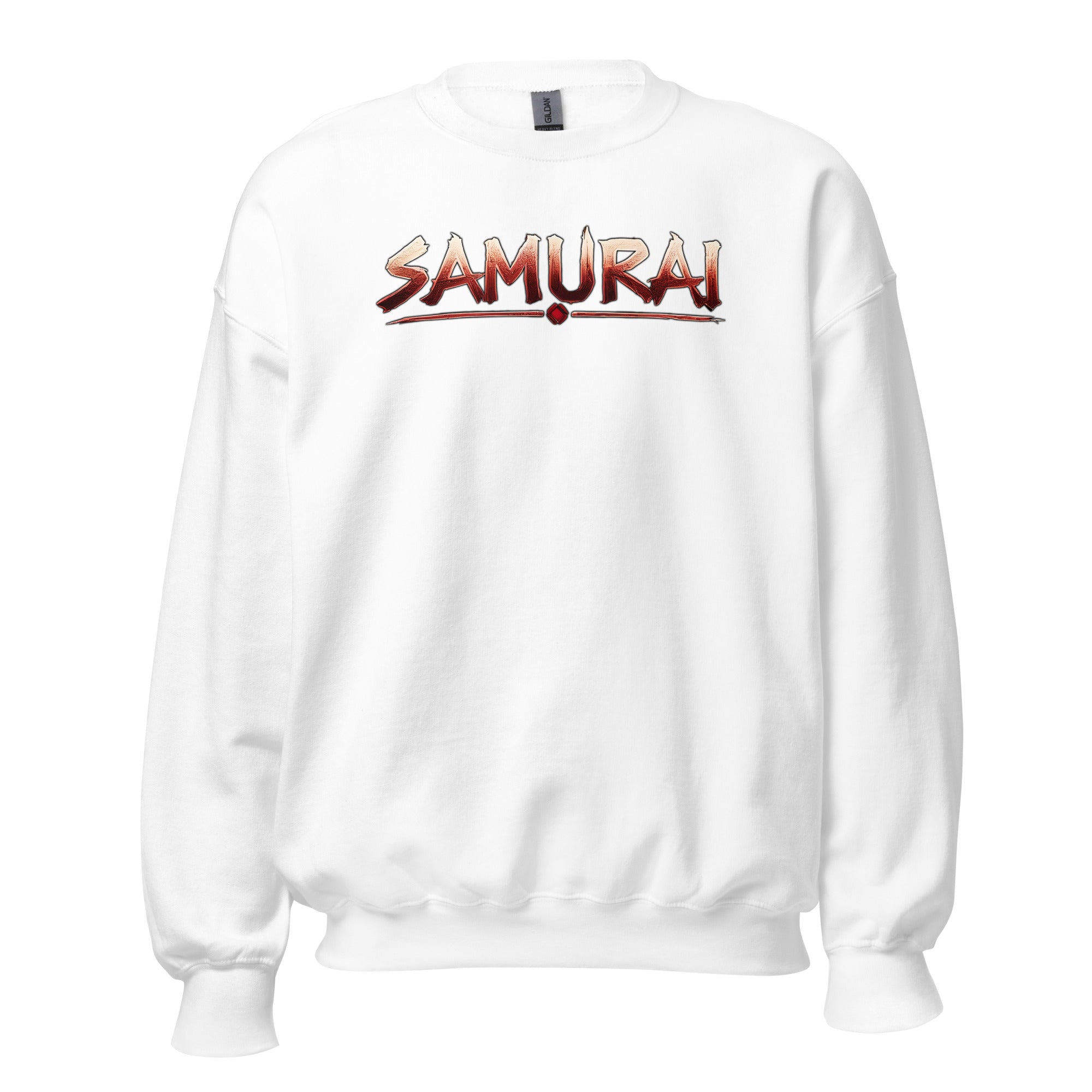 Japanese Culture Samurai Warrior Sweatshirt Long Sleeve Pullover Sweater