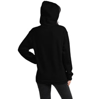 Unisex heavy-blend hoodie, back view