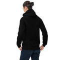 Unisex heavy-blend hoodie, back view