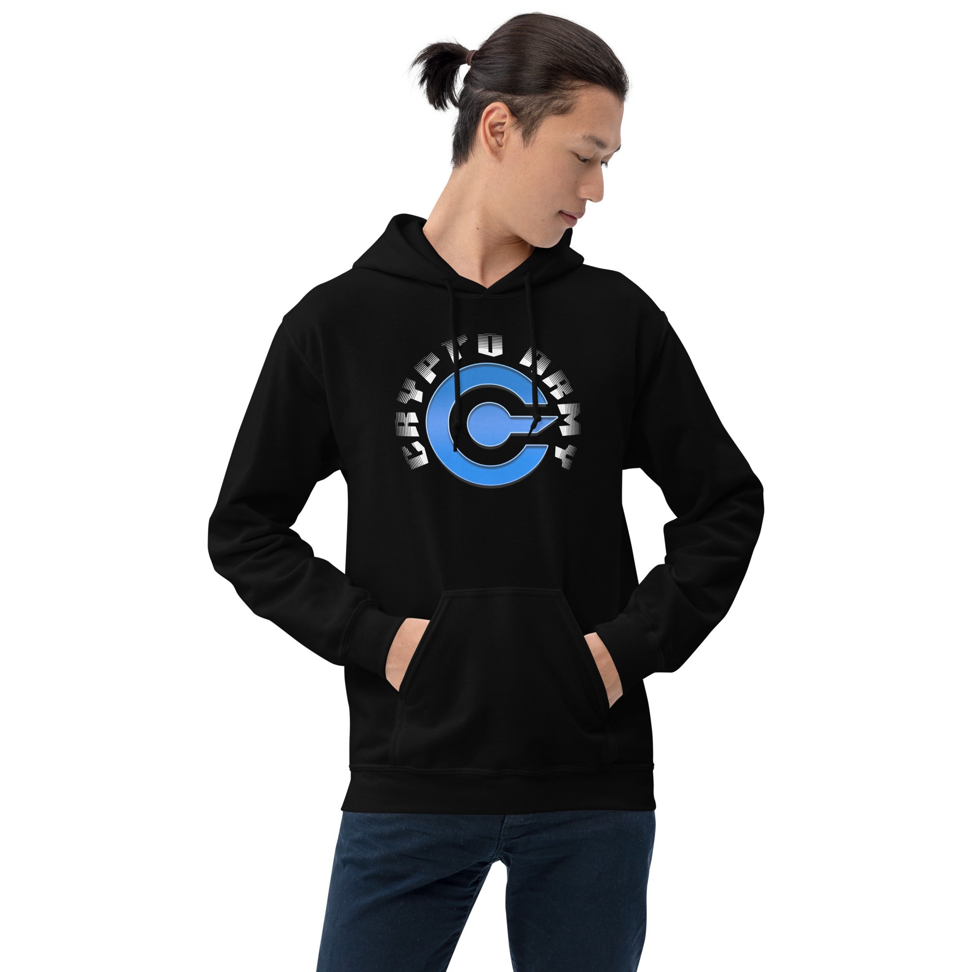 Crypto Army Strong Cryptocurrency Symbol Pullover Hoodie Sweatshirt