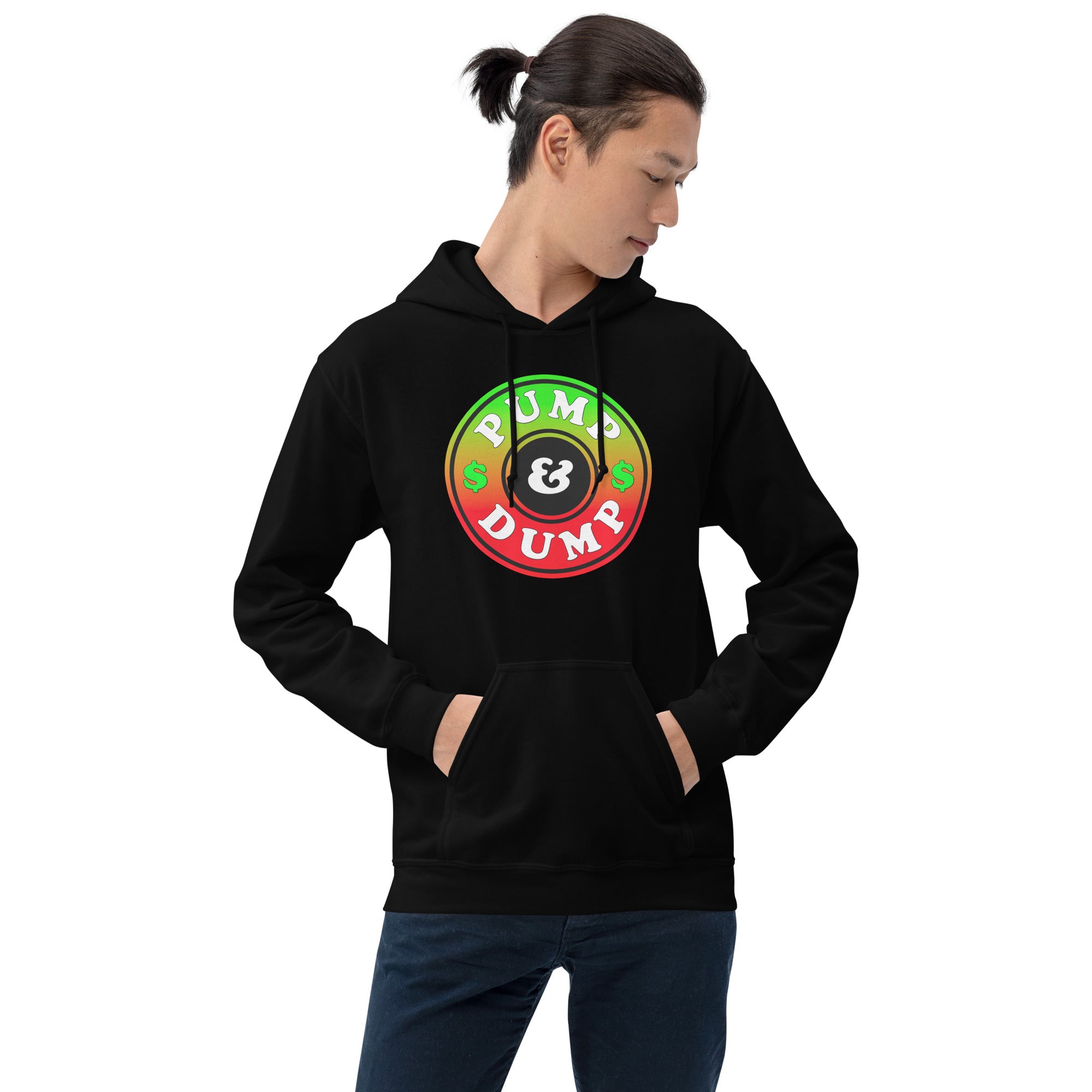 Pump and Dump Crypto Tokens Meme Coins Pullover Hoodie Sweatshirt