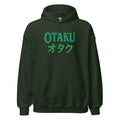 Otaku オタク Japanese Culture design on unisex hoodie, front view