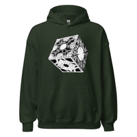 Lament Configuration design on unisex hoodie, front view