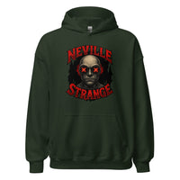 Neville Strange Future Corpses design on unisex hoodie, front view