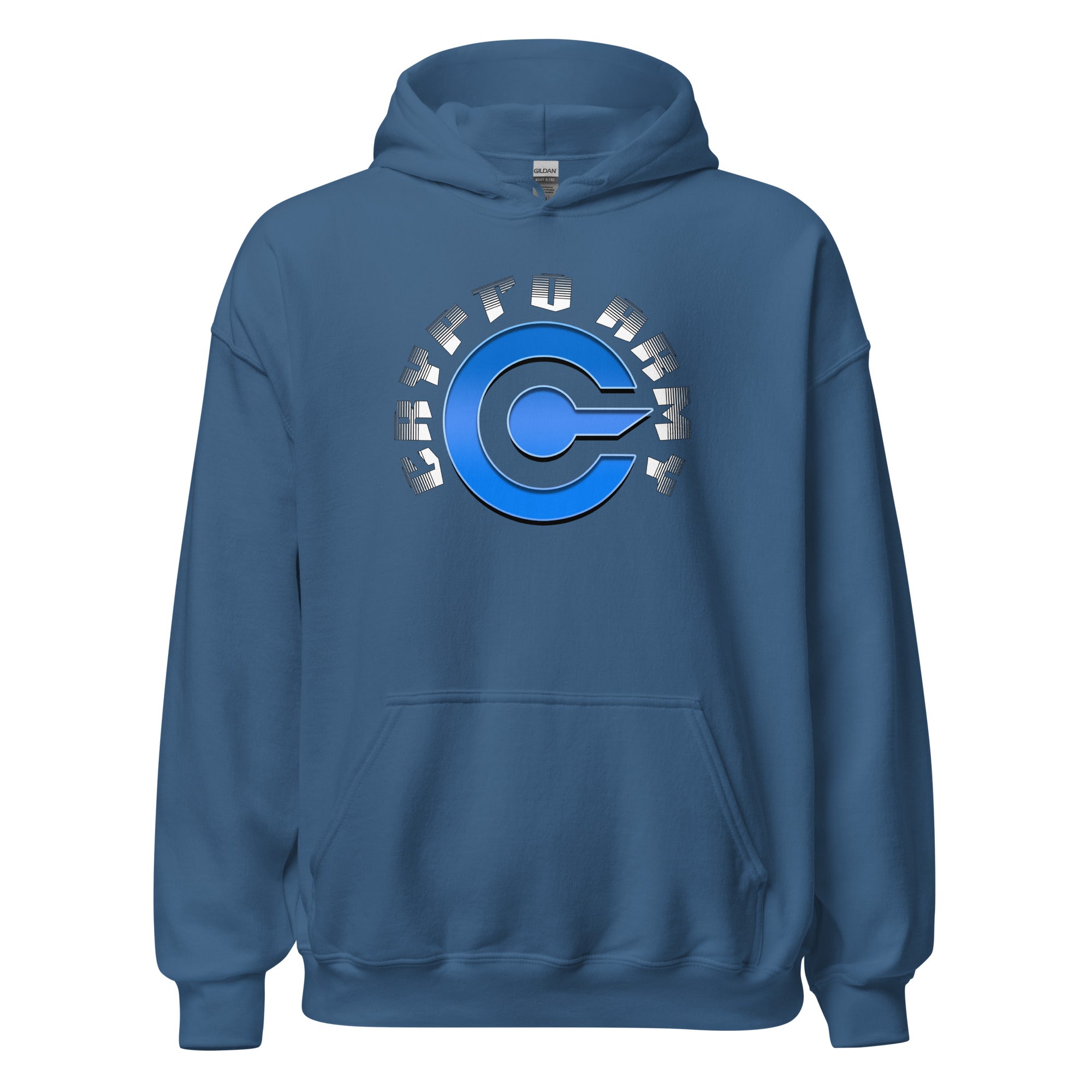 Crypto Army Strong Cryptocurrency Symbol Pullover Hoodie Sweatshirt