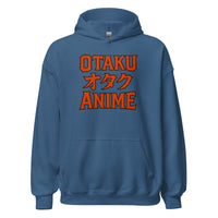 Otaku オタク Anime design on unisex hoodie, front view