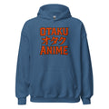 Otaku オタク Anime design on unisex hoodie, front view