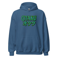 Otaku オタク Japanese Culture design on unisex hoodie, front view
