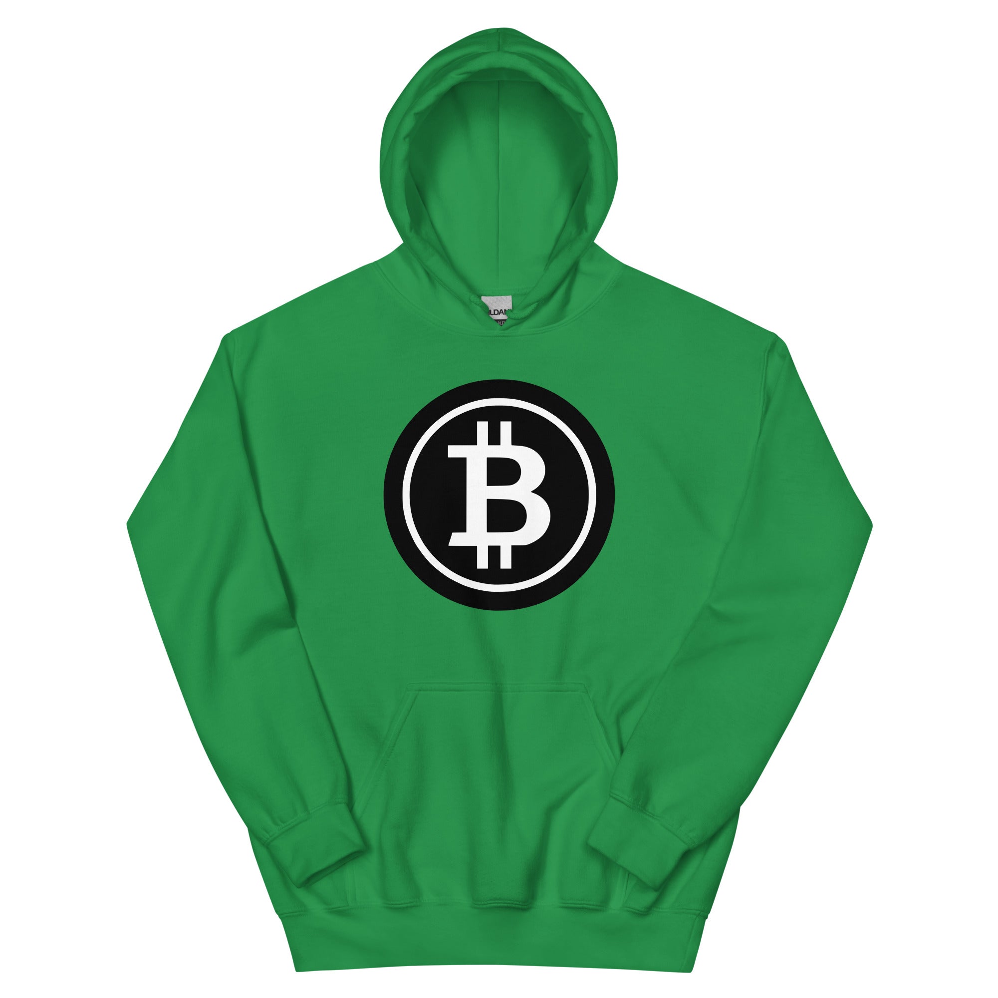 BTC Bitcoin Crypto Symbol Pullover Hoodie Sweatshirt