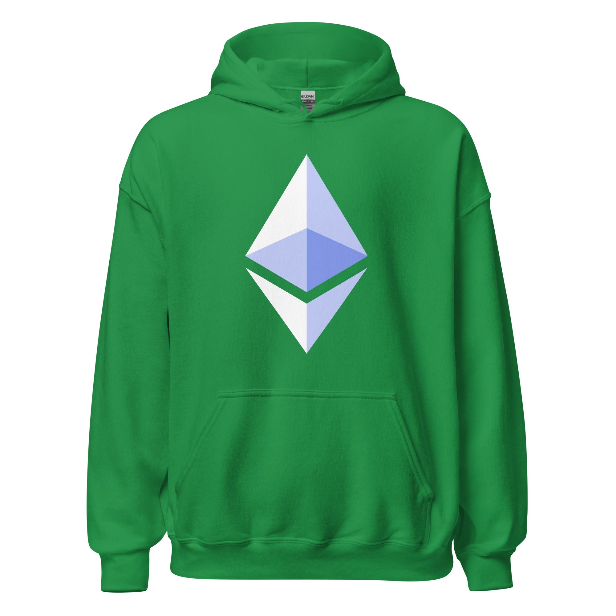 ETH Ethereum Cryptocurrency Symbol Pullover Hoodie Sweatshirt