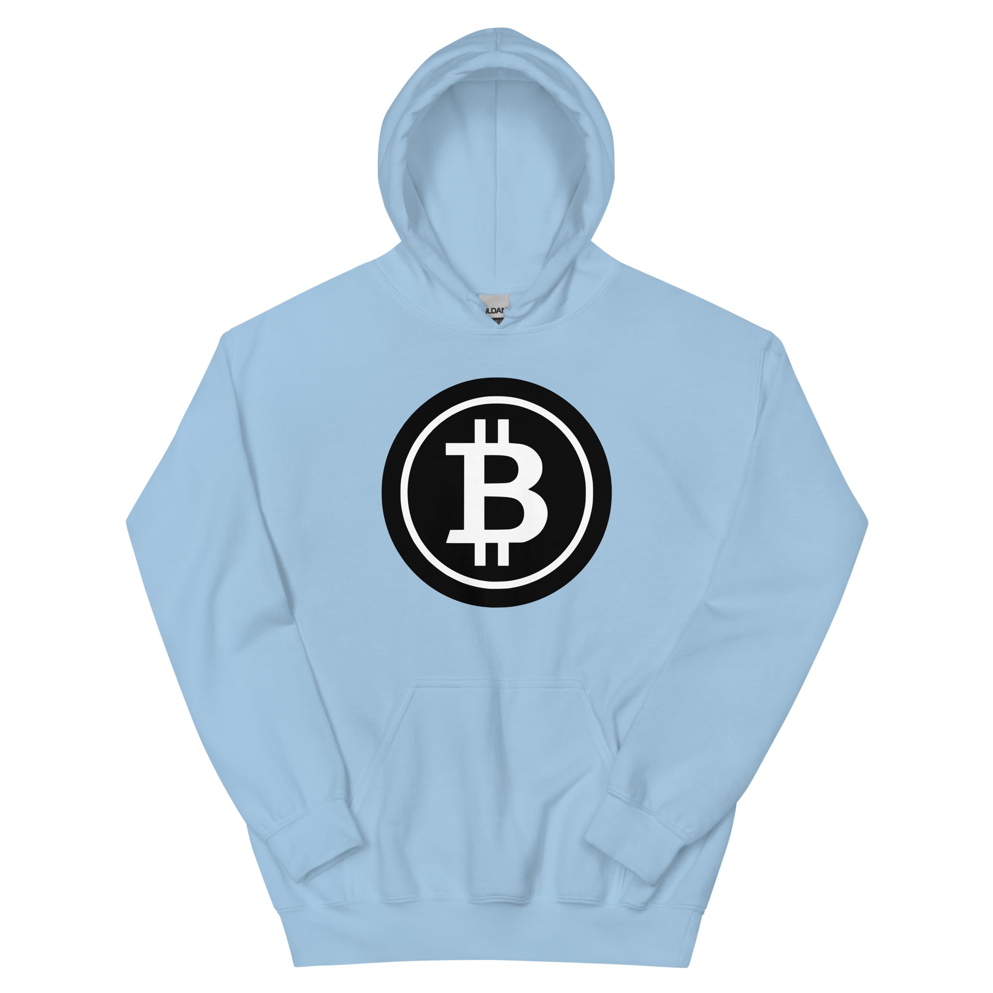 BTC Bitcoin Crypto Symbol Pullover Hoodie Sweatshirt