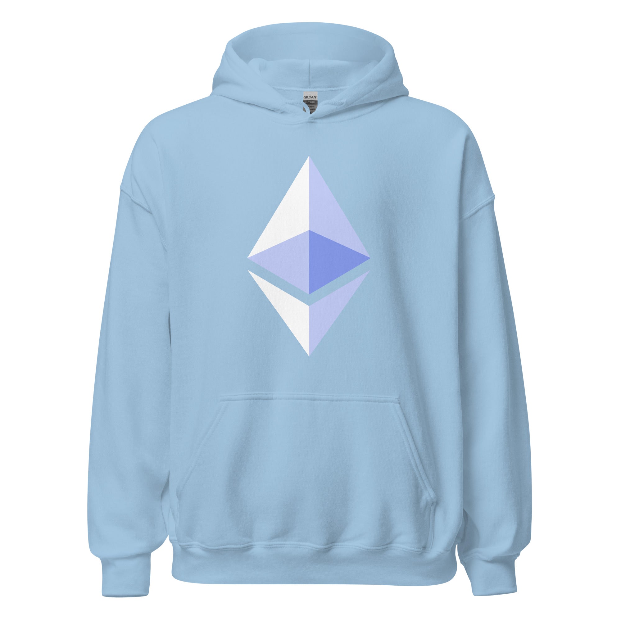 ETH Ethereum Cryptocurrency Symbol Pullover Hoodie Sweatshirt