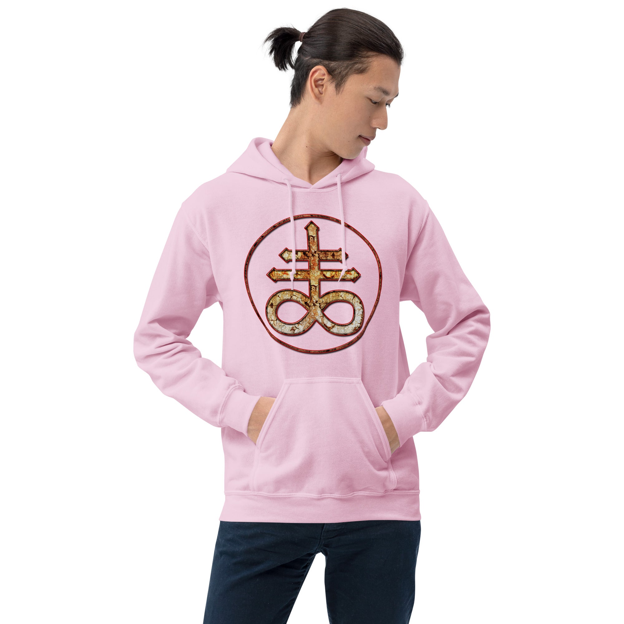Withered Evil Satan's Cross Leviathan Symbol Pullover Hoodie Sweatshirt