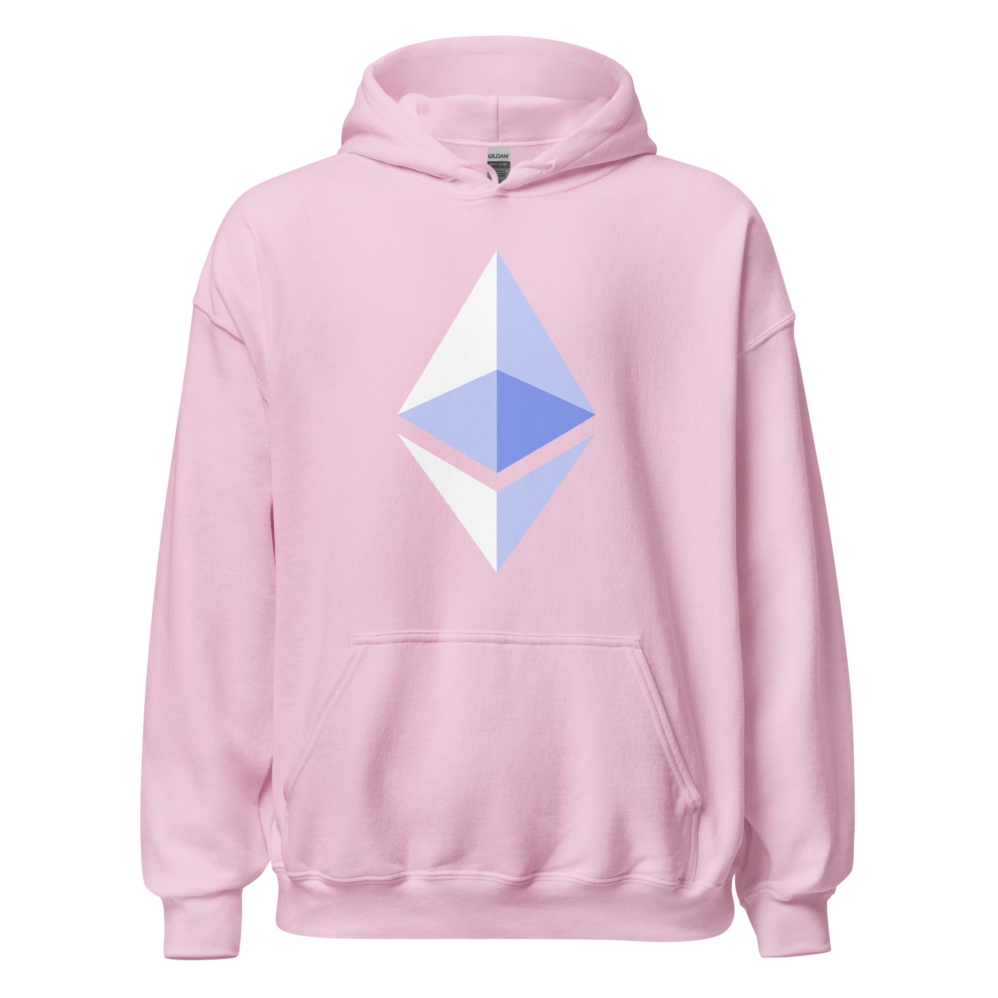 ETH Ethereum Cryptocurrency Symbol Pullover Hoodie Sweatshirt