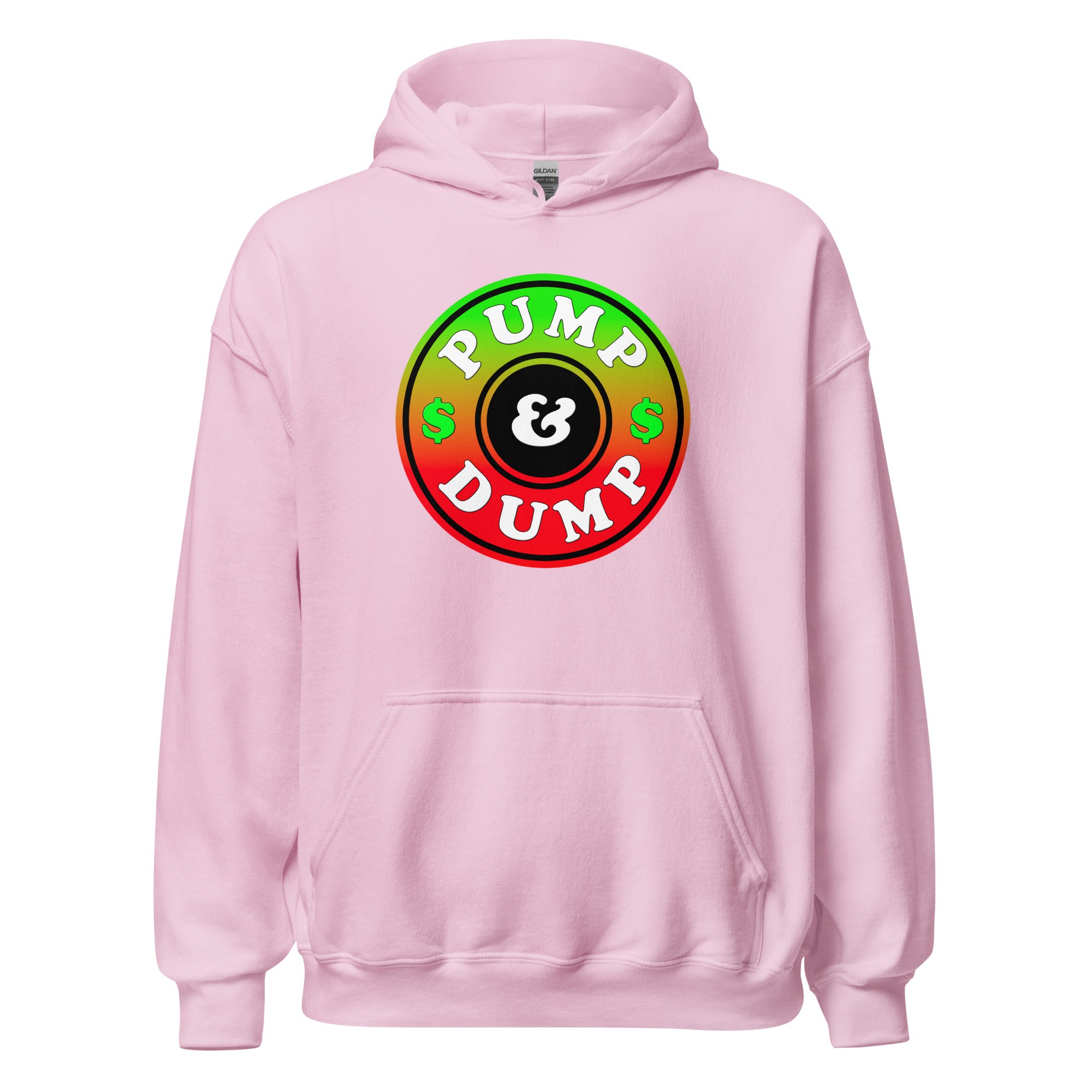 Pump and Dump Crypto Tokens Meme Coins Pullover Hoodie Sweatshirt