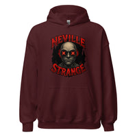 Neville Strange Future Corpses design on unisex hoodie, front view