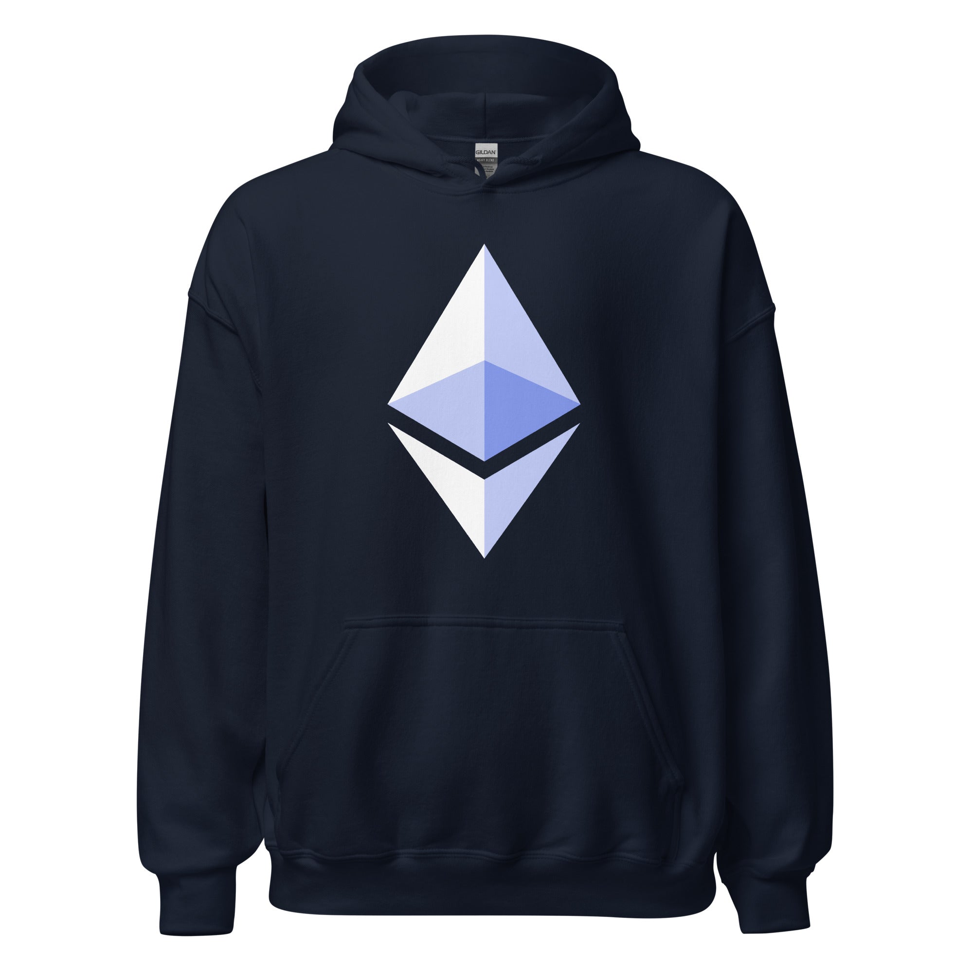 ETH Ethereum Cryptocurrency Symbol Pullover Hoodie Sweatshirt