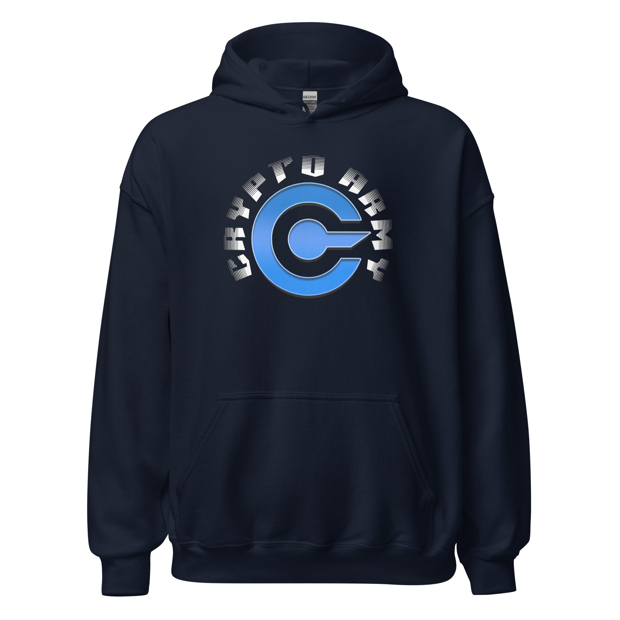 Crypto Army Strong Cryptocurrency Symbol Pullover Hoodie Sweatshirt