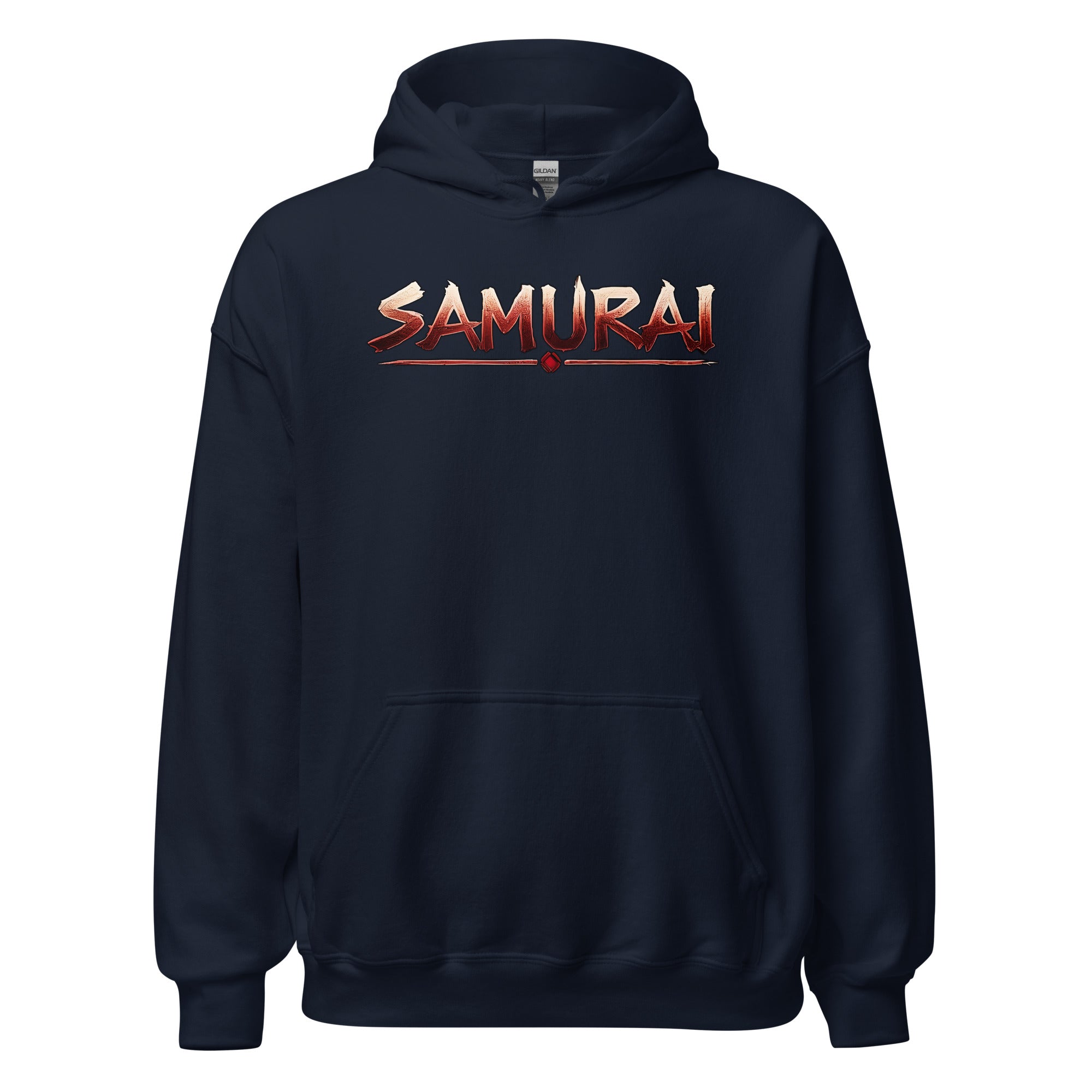 Japanese Culture Samurai Warrior Pullover Hoodie Sweatshirt