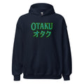 Otaku オタク Japanese Culture design on unisex hoodie, front view