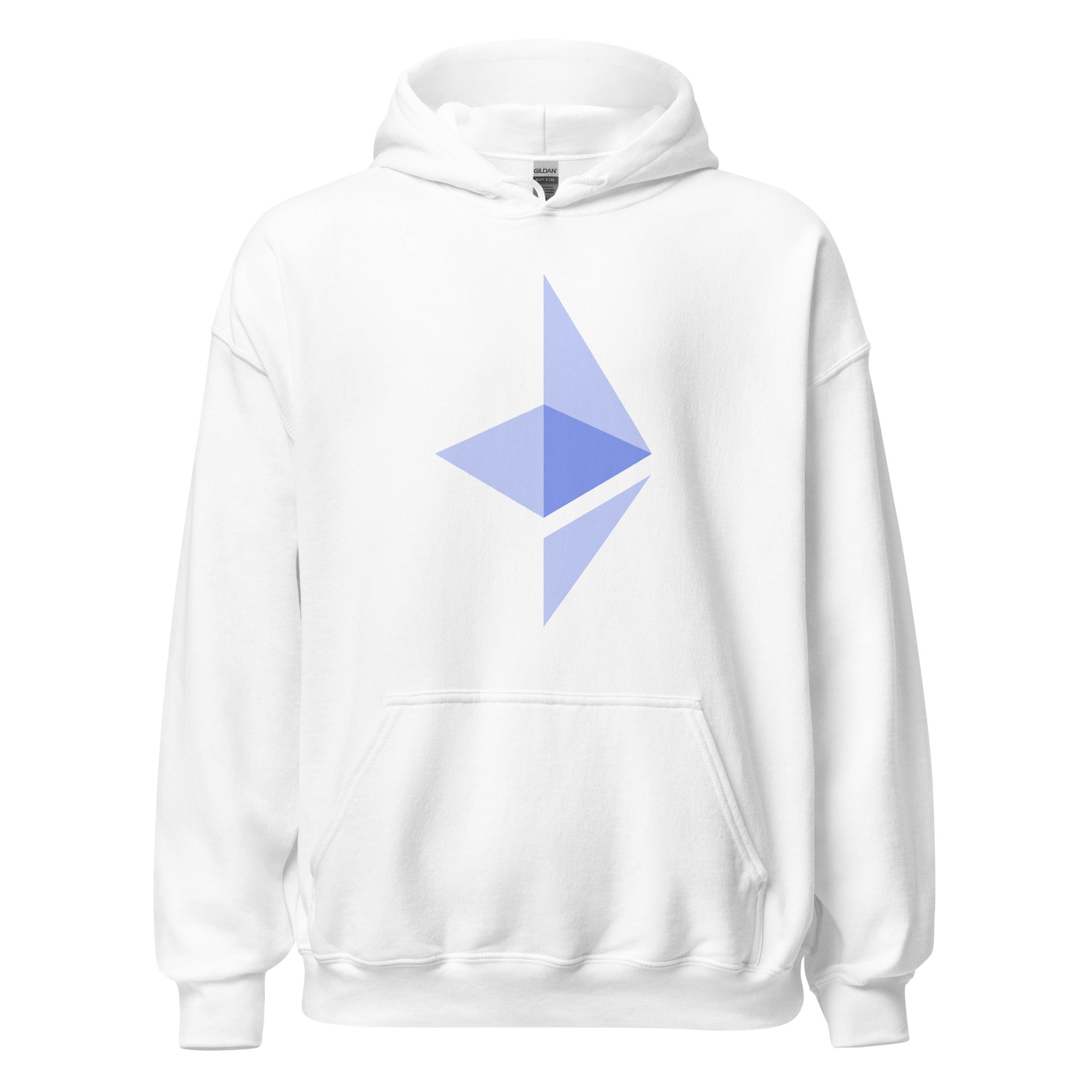 ETH Ethereum Cryptocurrency Symbol Pullover Hoodie Sweatshirt