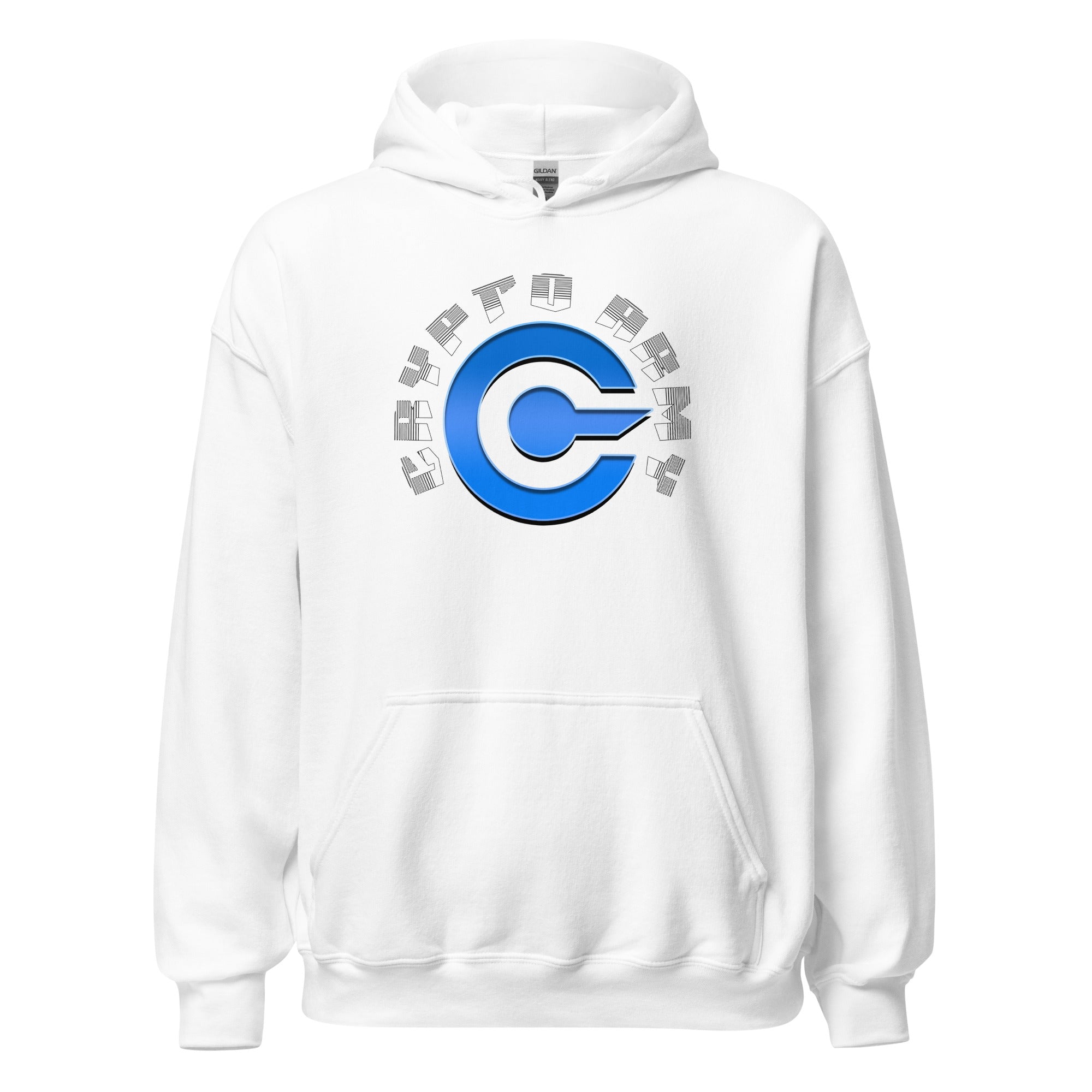 Crypto Army Strong Cryptocurrency Symbol Pullover Hoodie Sweatshirt