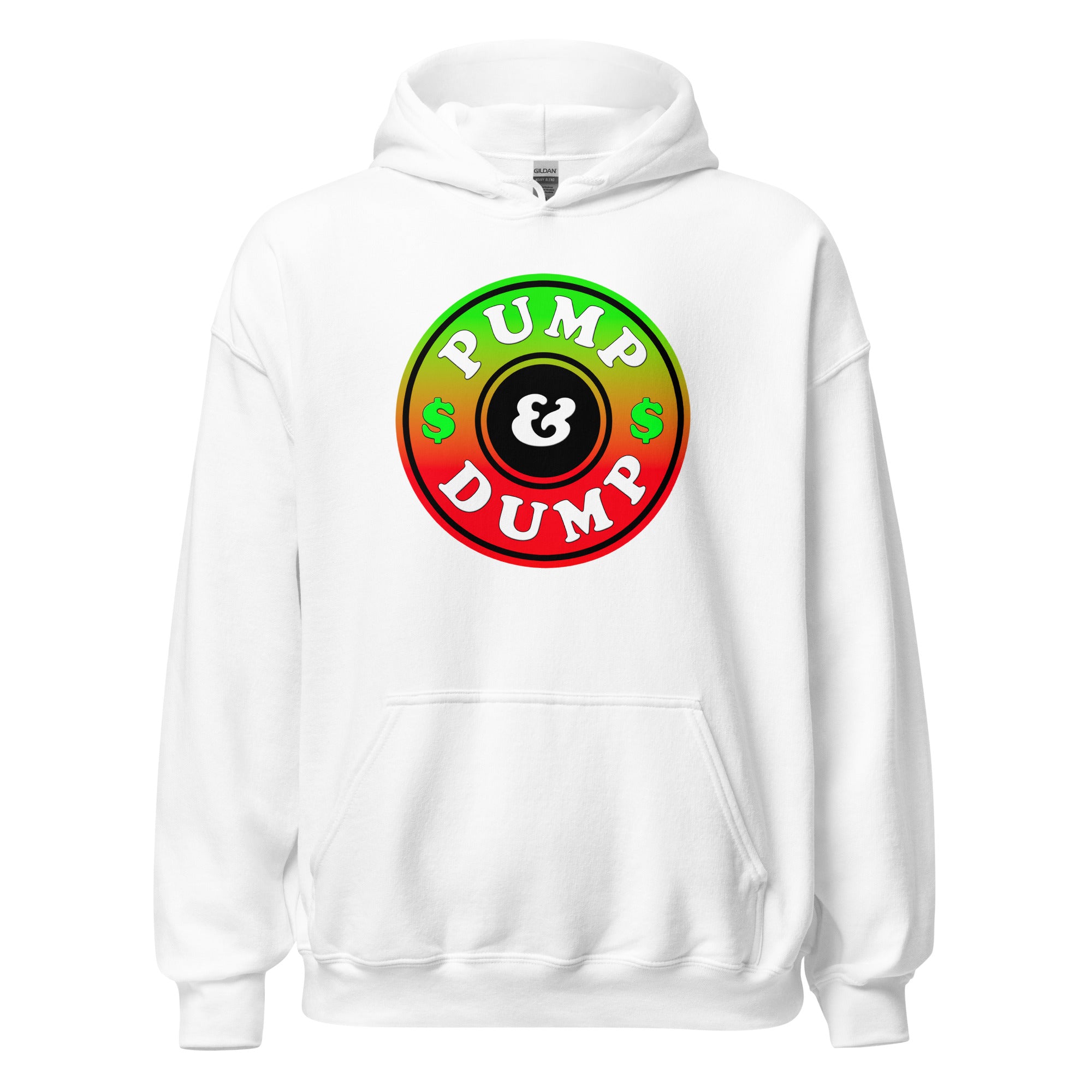 Pump and Dump Crypto Tokens Meme Coins Pullover Hoodie Sweatshirt