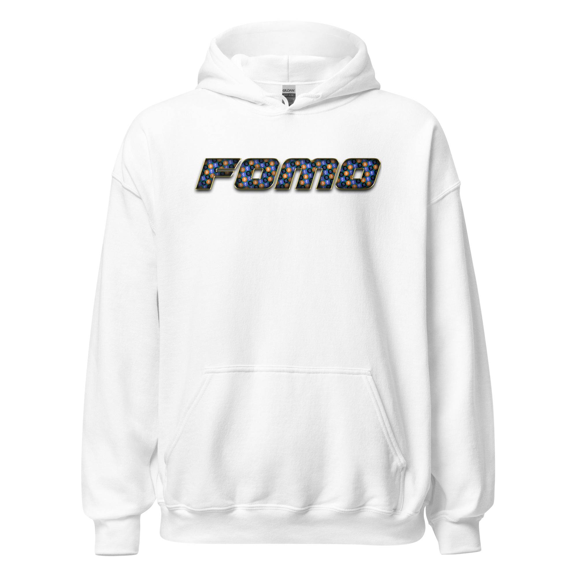 FOMO Fear of Missing Out Crypto Bull Run Pullover Hoodie Sweatshirt