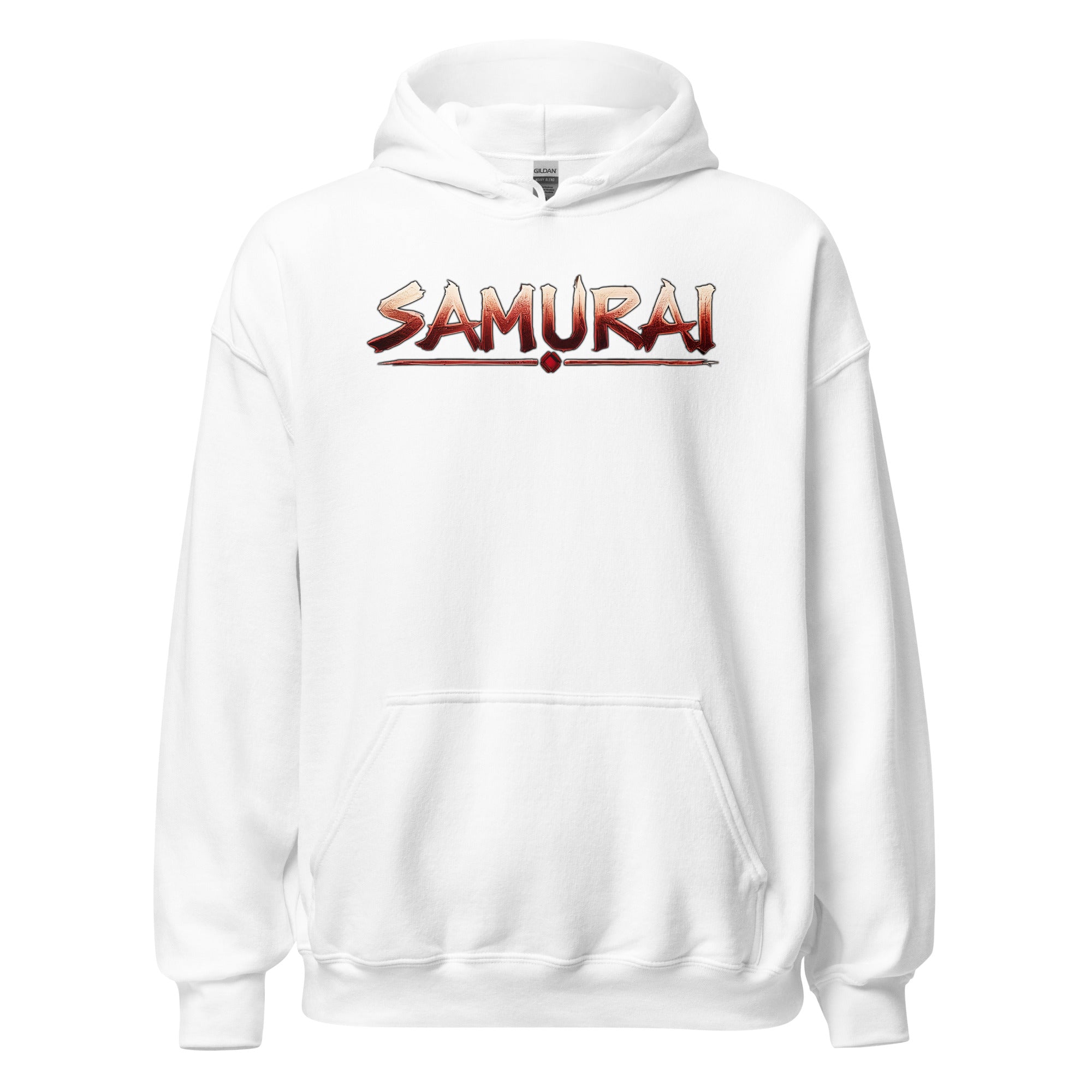 Japanese Culture Samurai Warrior Pullover Hoodie Sweatshirt