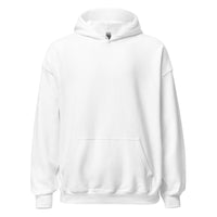 Sword Kanji 刀 design on unisex hoodie, front view