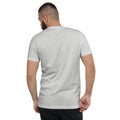 Unisex V-neck shirt, back view