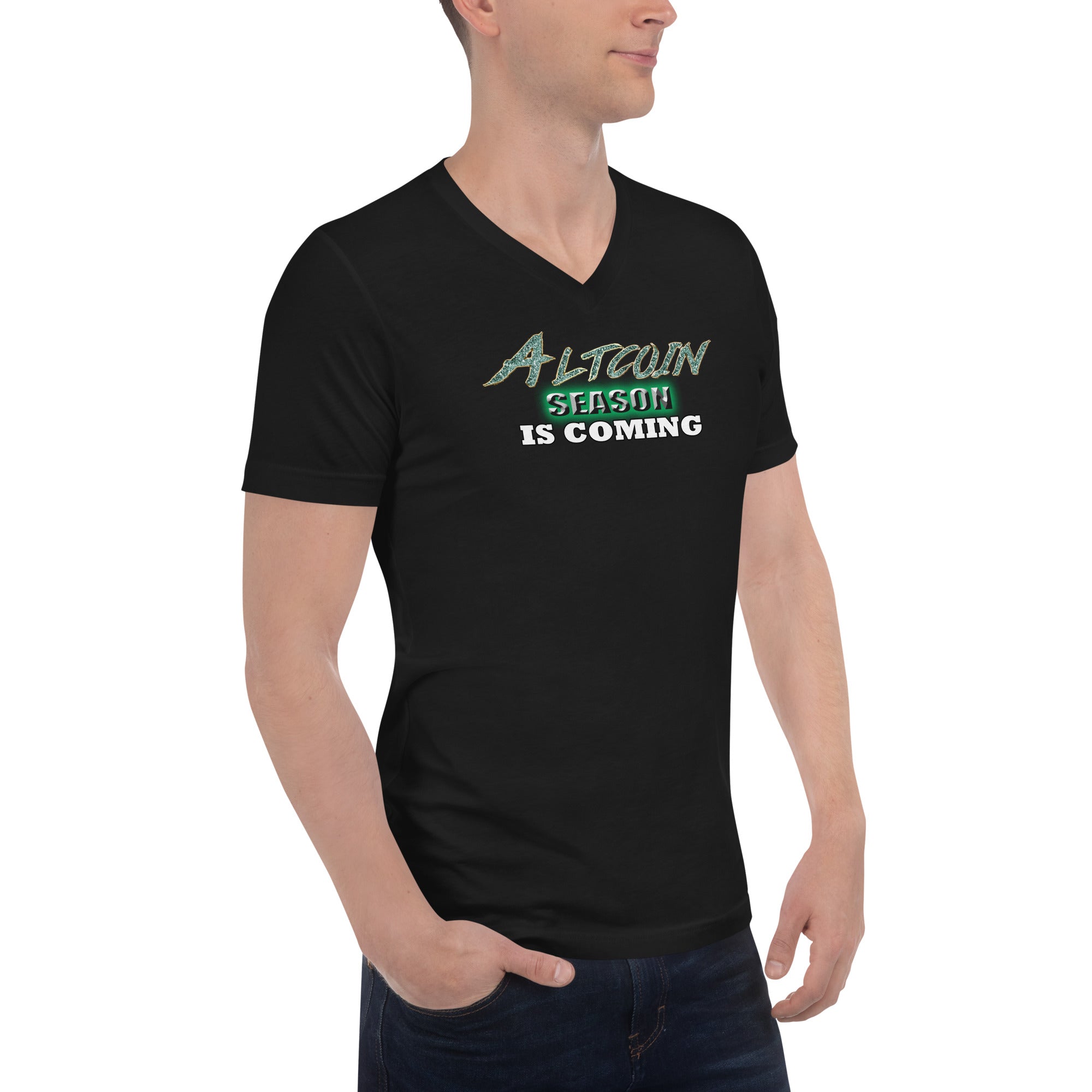 Altcoin Season Is Coming Crypto Bull Run V-Neck T-Shirt