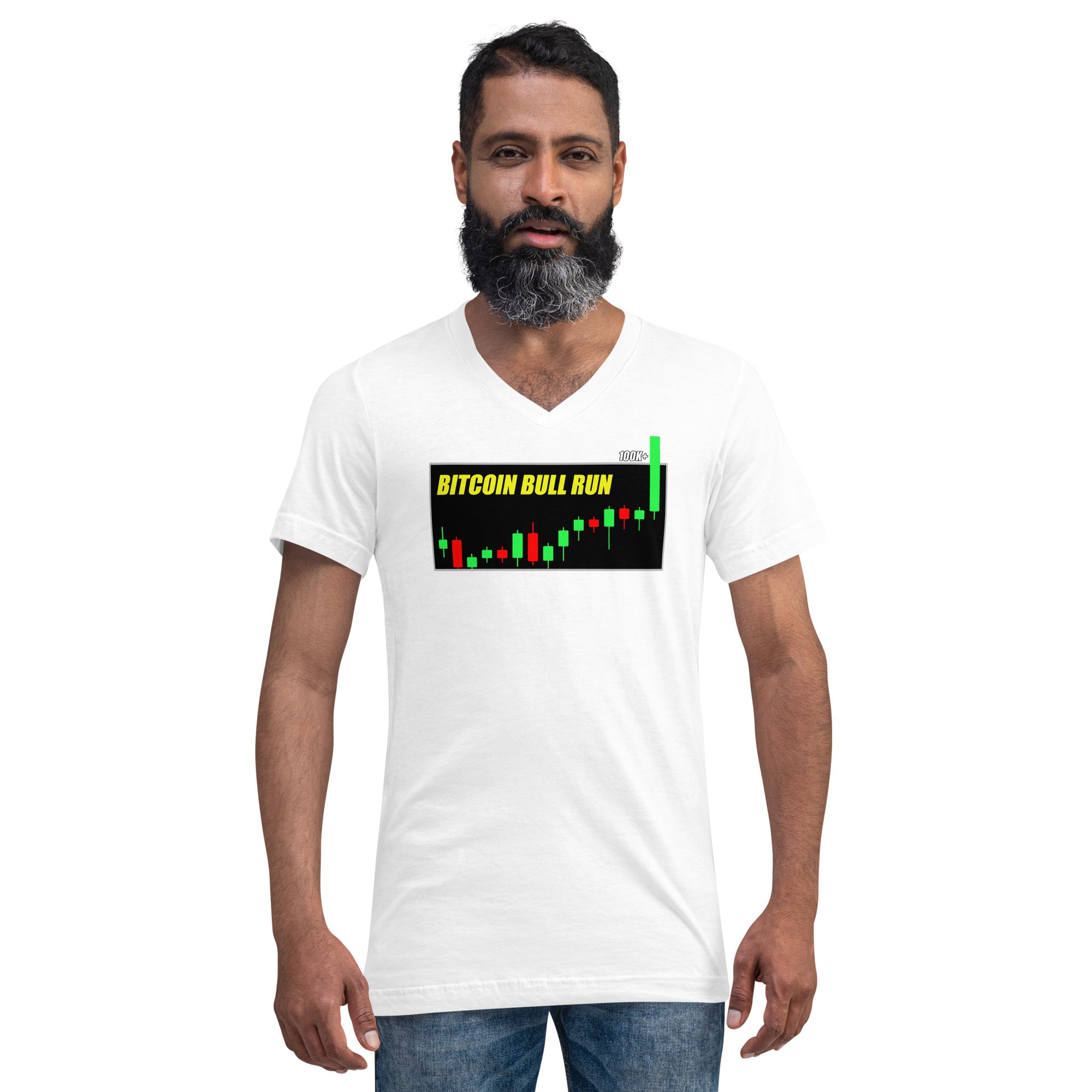 Bitcoin Bull Run Crypto Season 2024 / 25 V-Neck T-Shirt