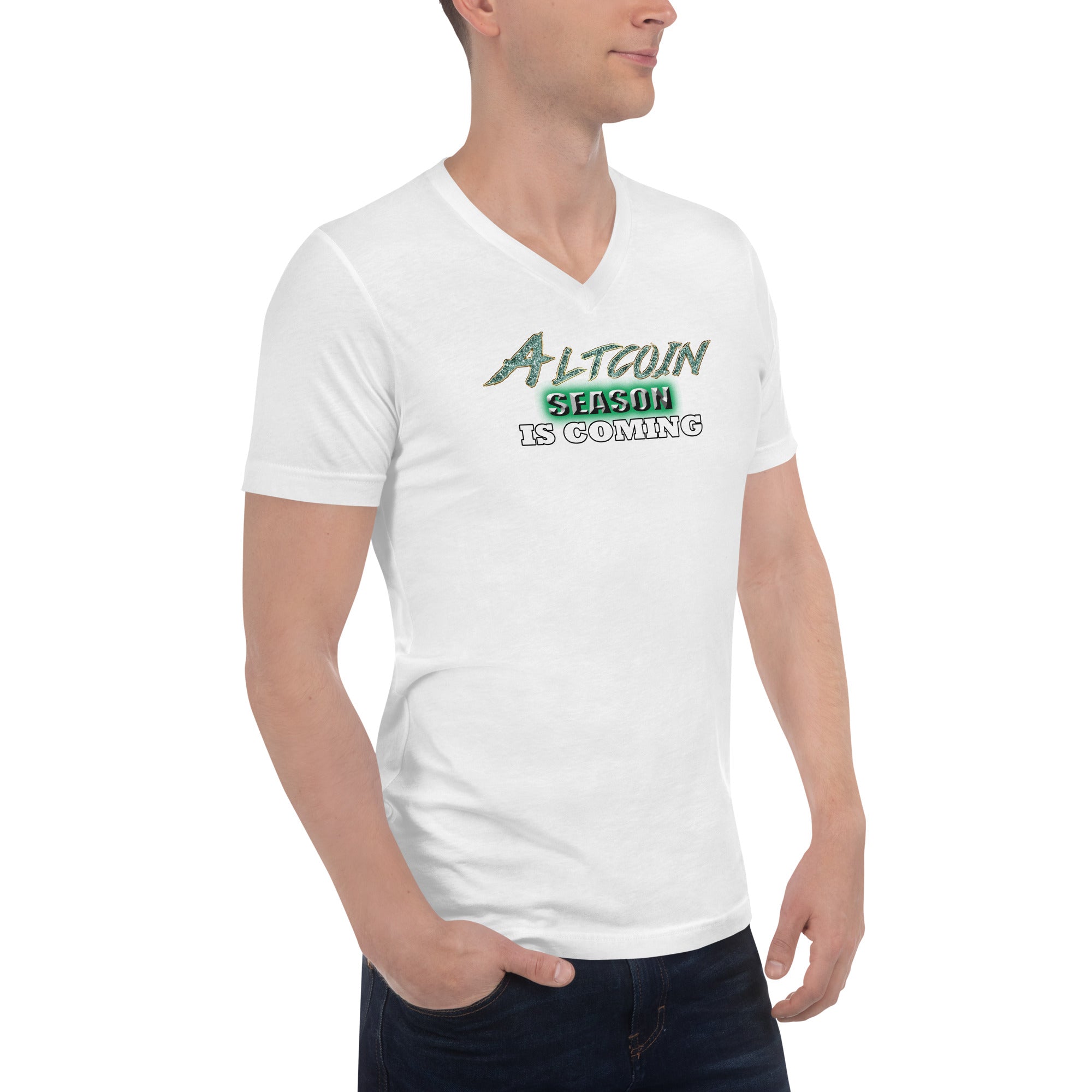 Altcoin Season Is Coming Crypto Bull Run V-Neck T-Shirt