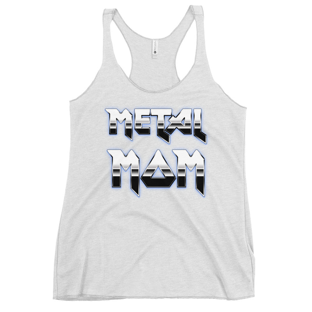 Metal Mom Heavy Metal Music Mother's Day Women's Racerback Tank Top Shirt