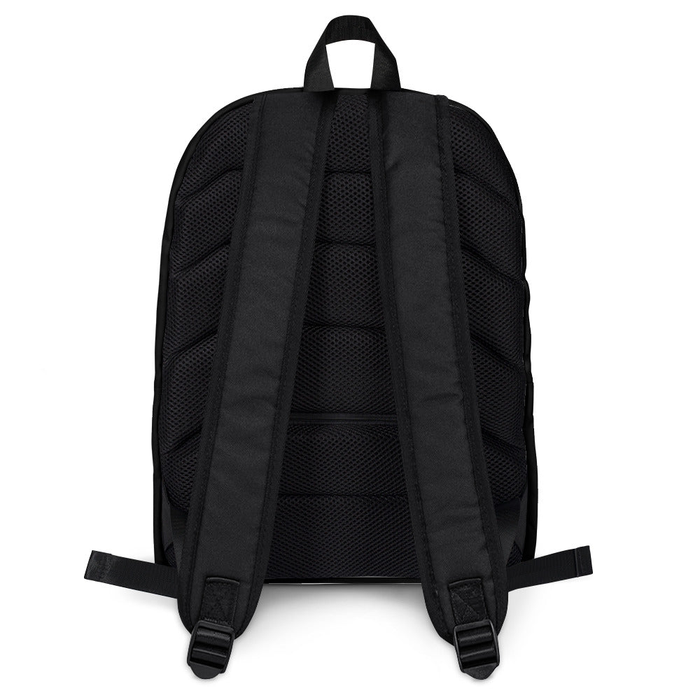 White Vampire Bat Goth Style Halloween Backpack School Bag - Edge of Life Designs