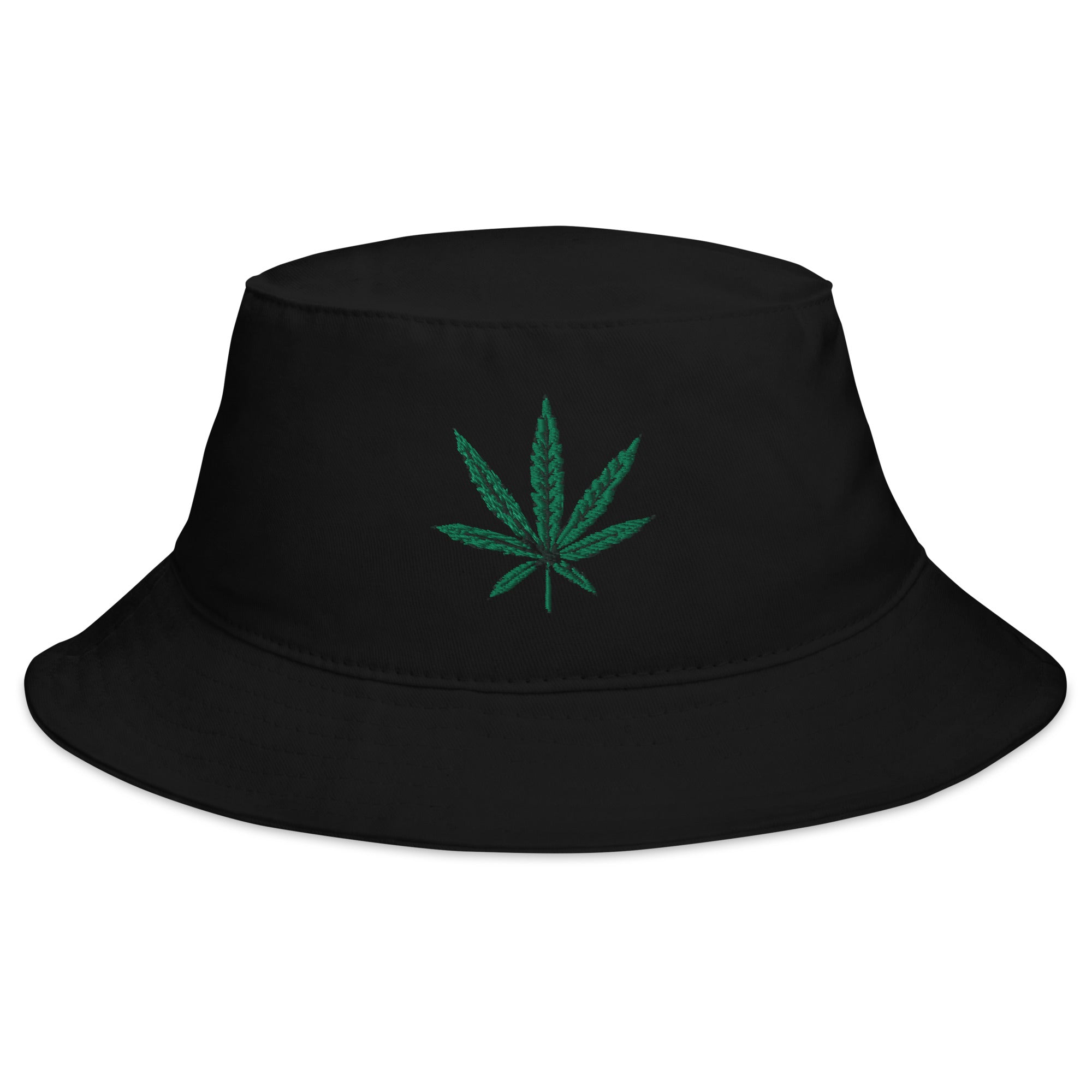 Cannabis Pot Leaf Marijuana Embroidered Bucket Hat Legalize!