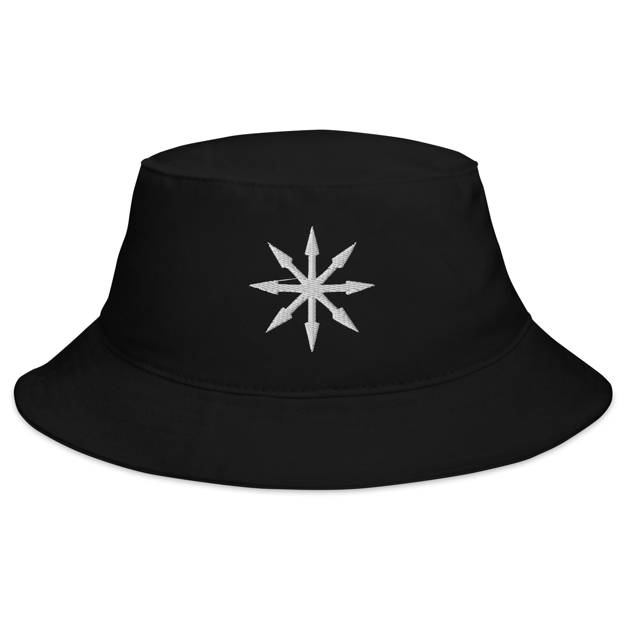 The Symbol of Chaos Embroidered Bucket Hat