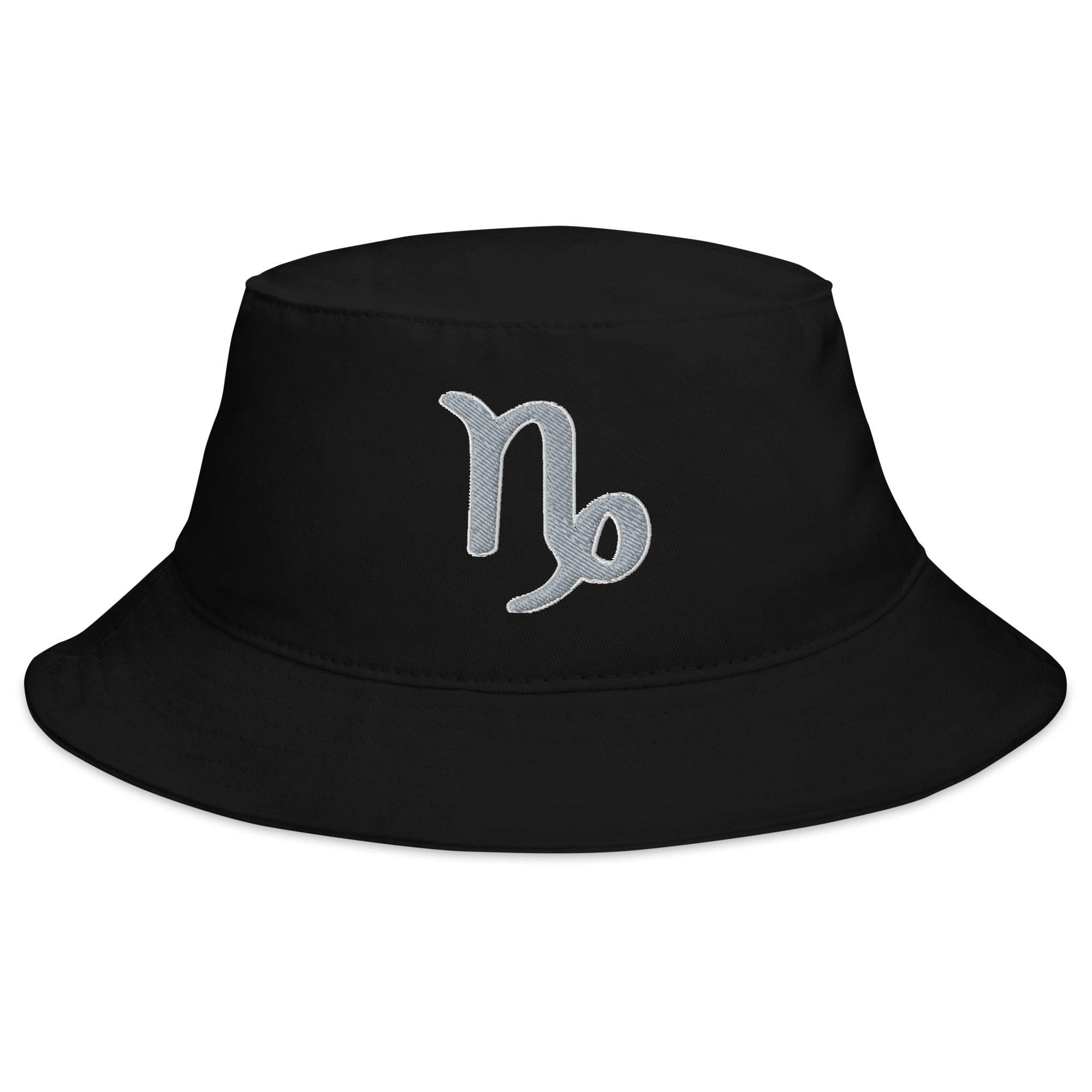 Zodiac Sign Capricorn Embroidered Bucket Hat Astrology Horoscope