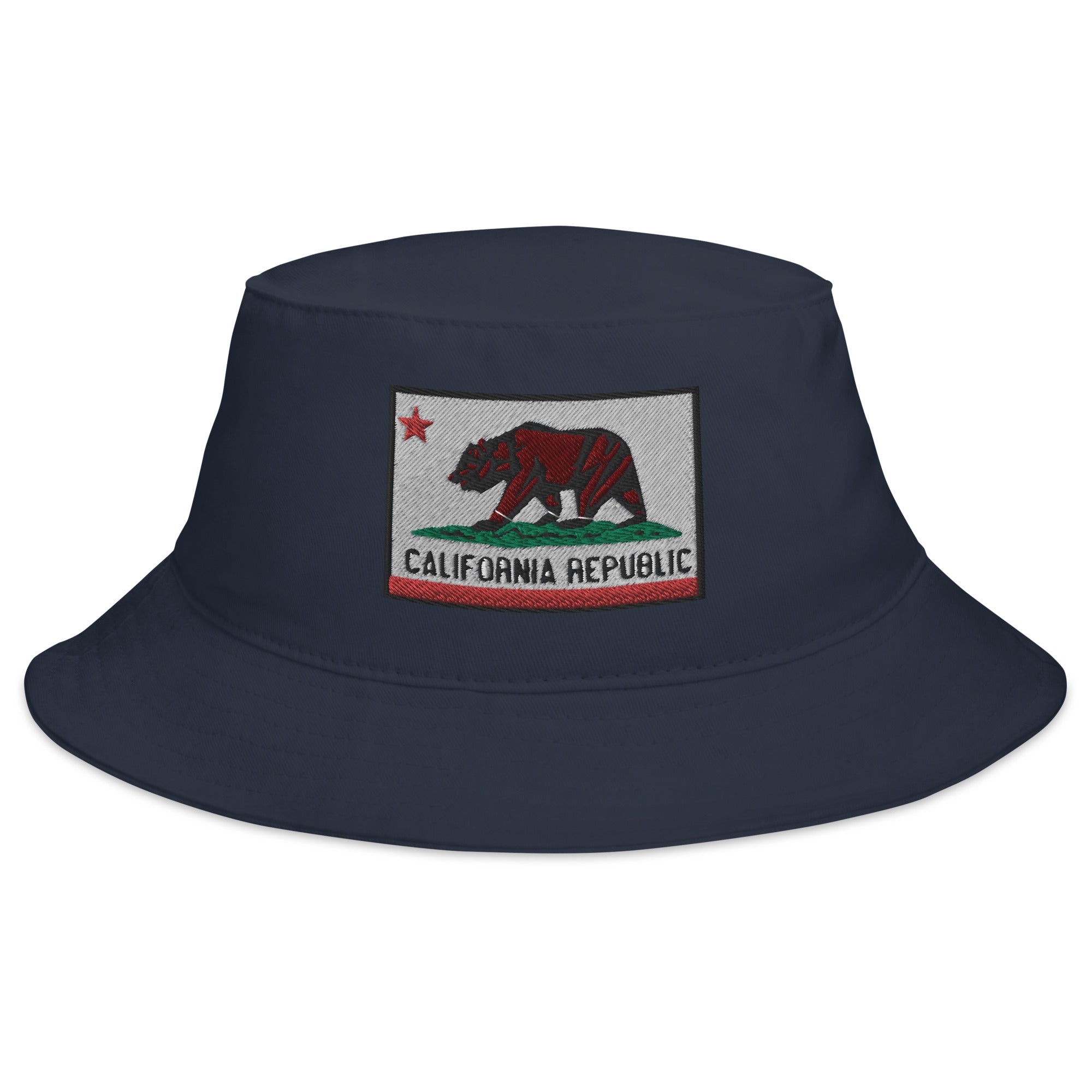 California State Flag Hat, Navy Blue Navy