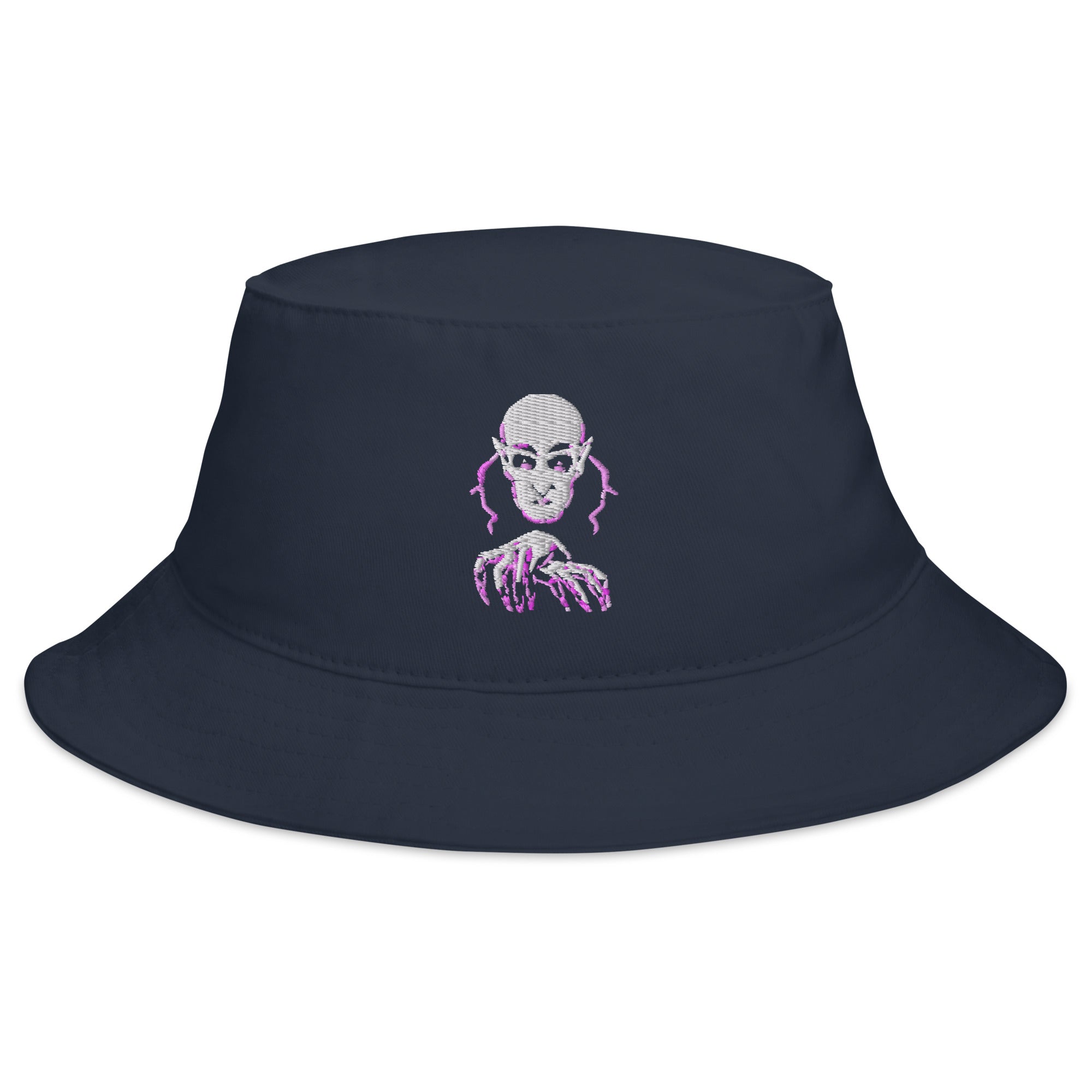 Classic Vampire Nosferatu Embroidered Bucket Hat Count Orlok Dracula