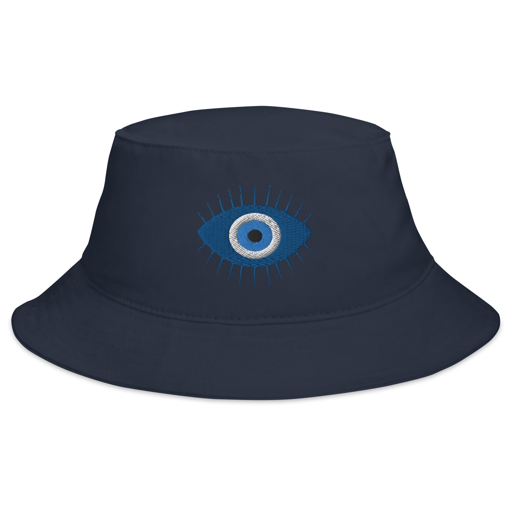 The Curse of the Evil Eye Embroidered Bucket Hat Supernatural Glare