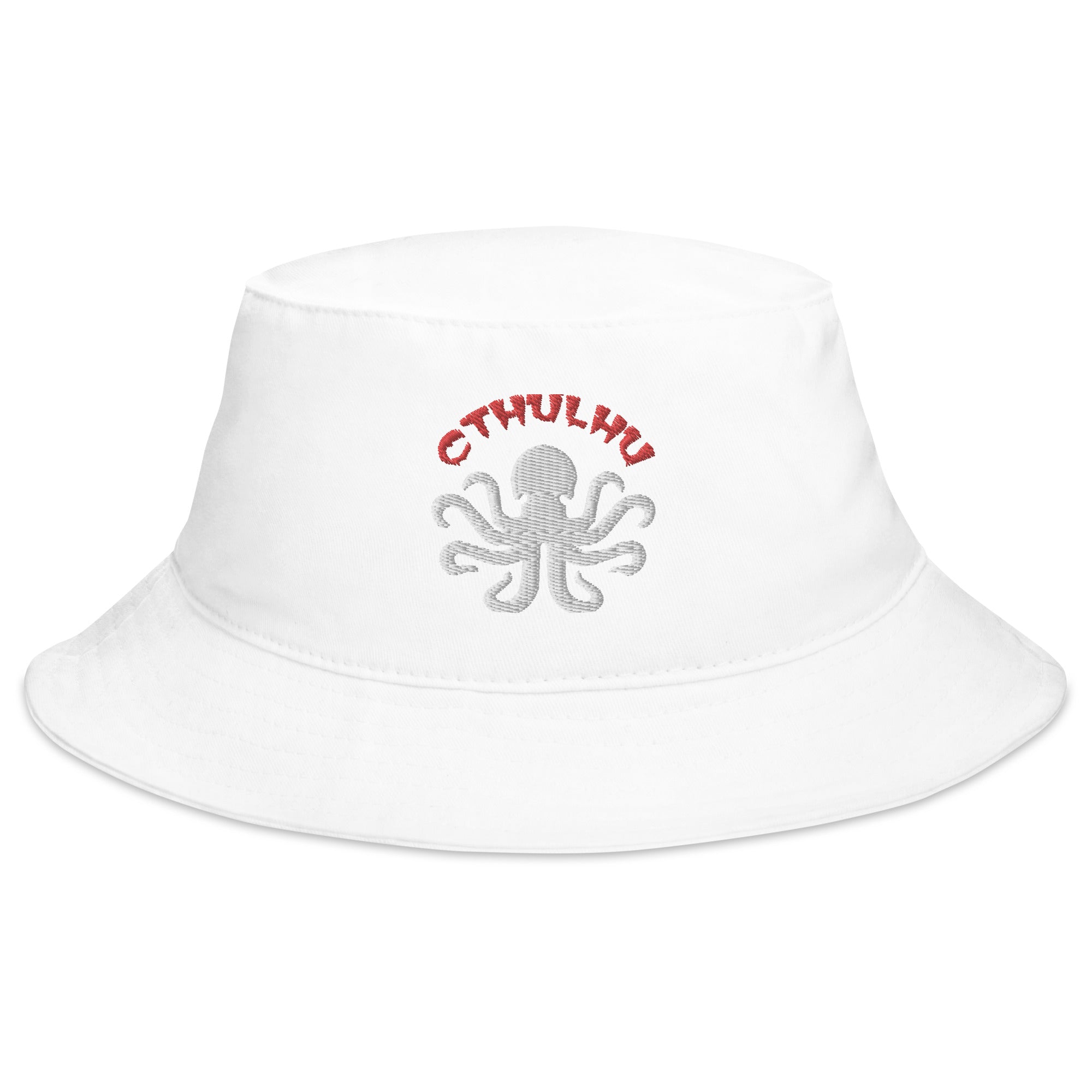 Cthulhu The Elder Gods Embroidered Bucket Hat Horror Beast