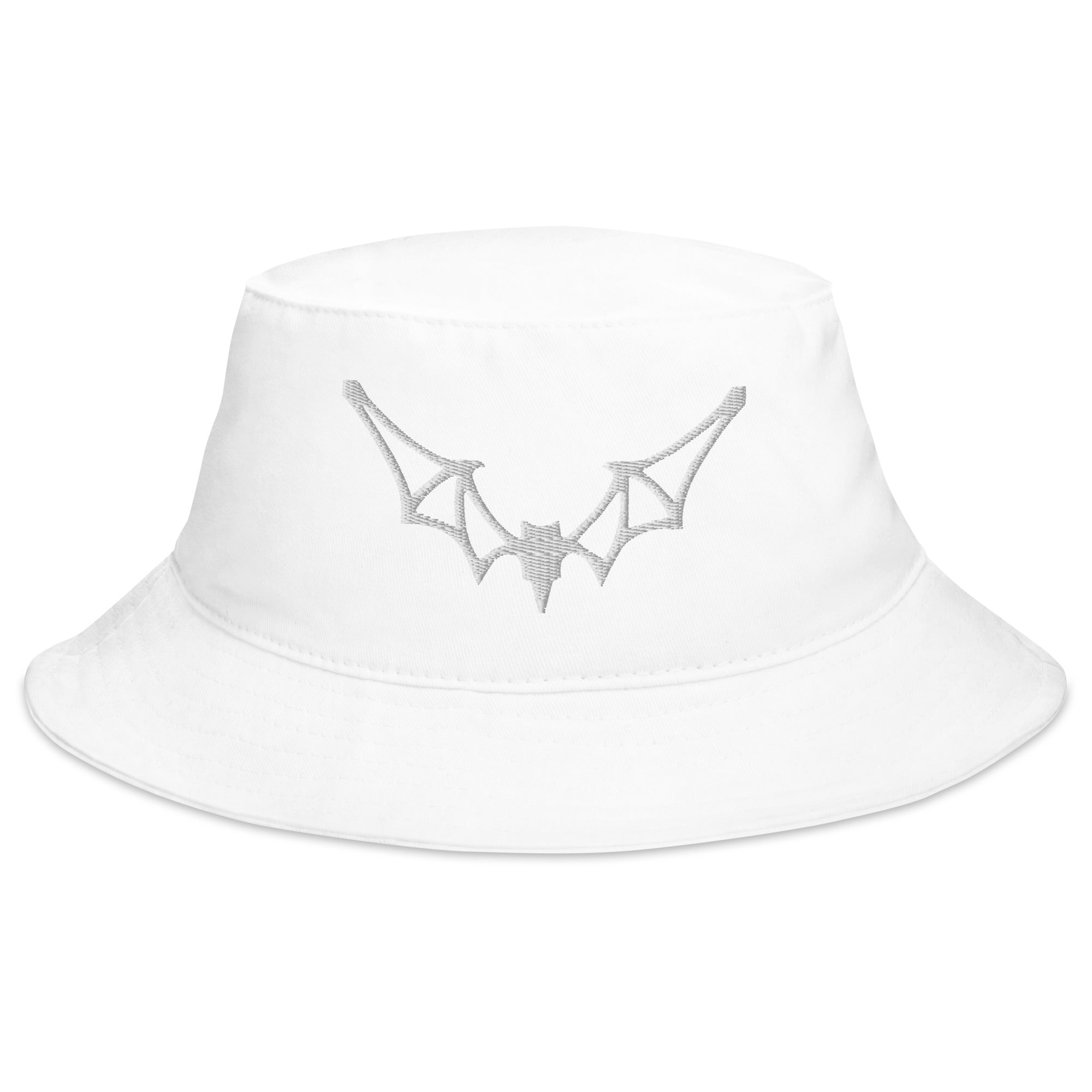 Flying Vampire Frame Bat Embroidered Bucket Hat