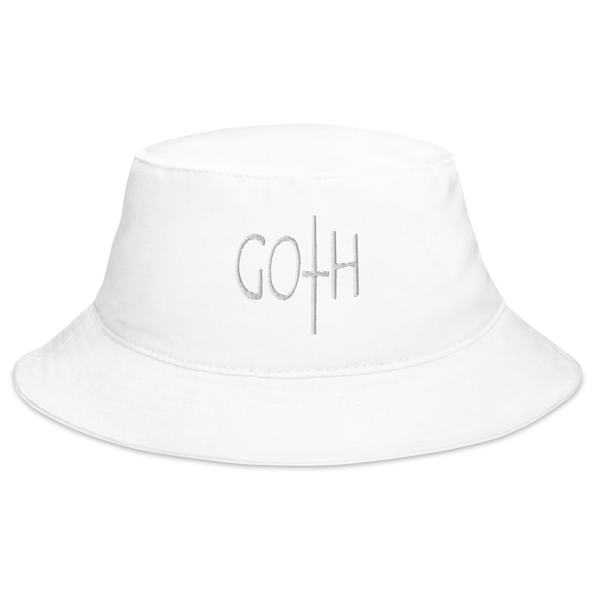 Goth Dark and Morbid Style Halloween Celebration Bucket Hat