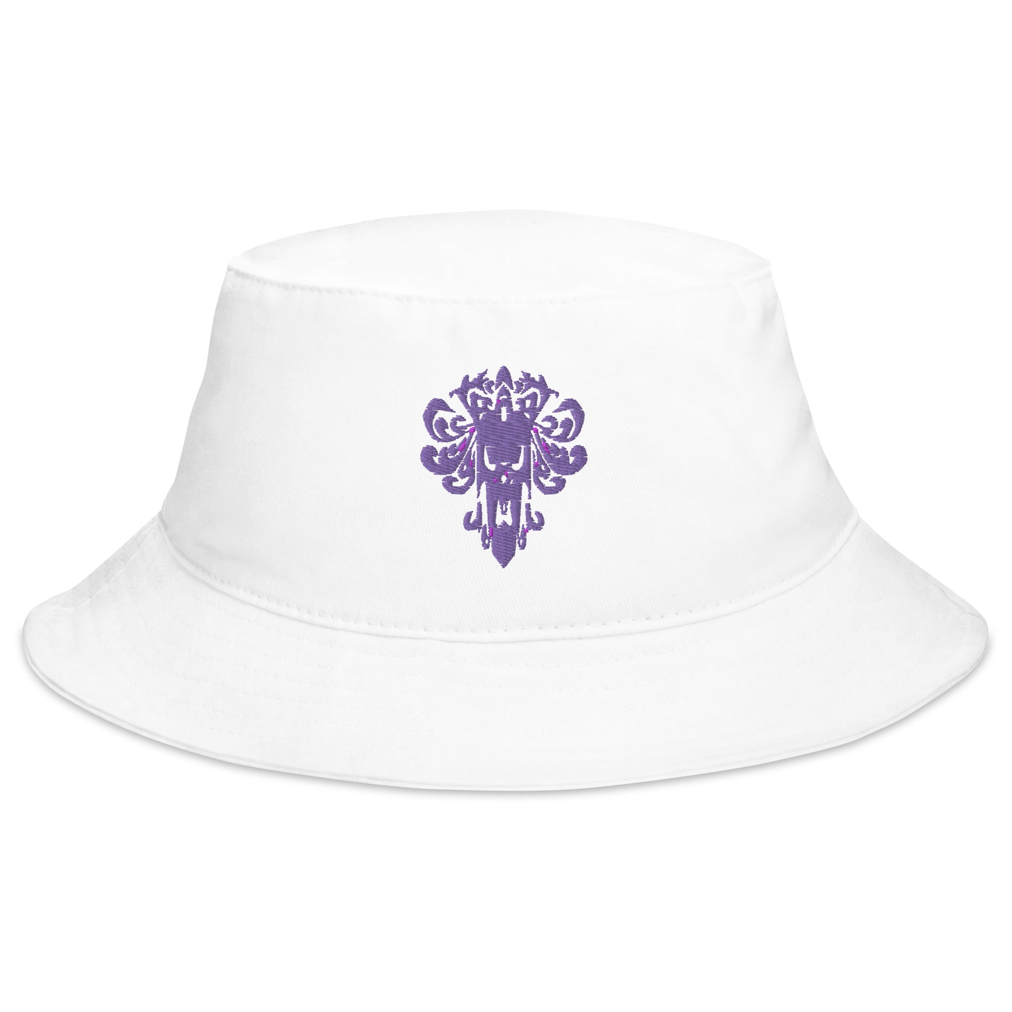 Haunted Mansion Demon Wallpaper Embroidered Bucket Hat