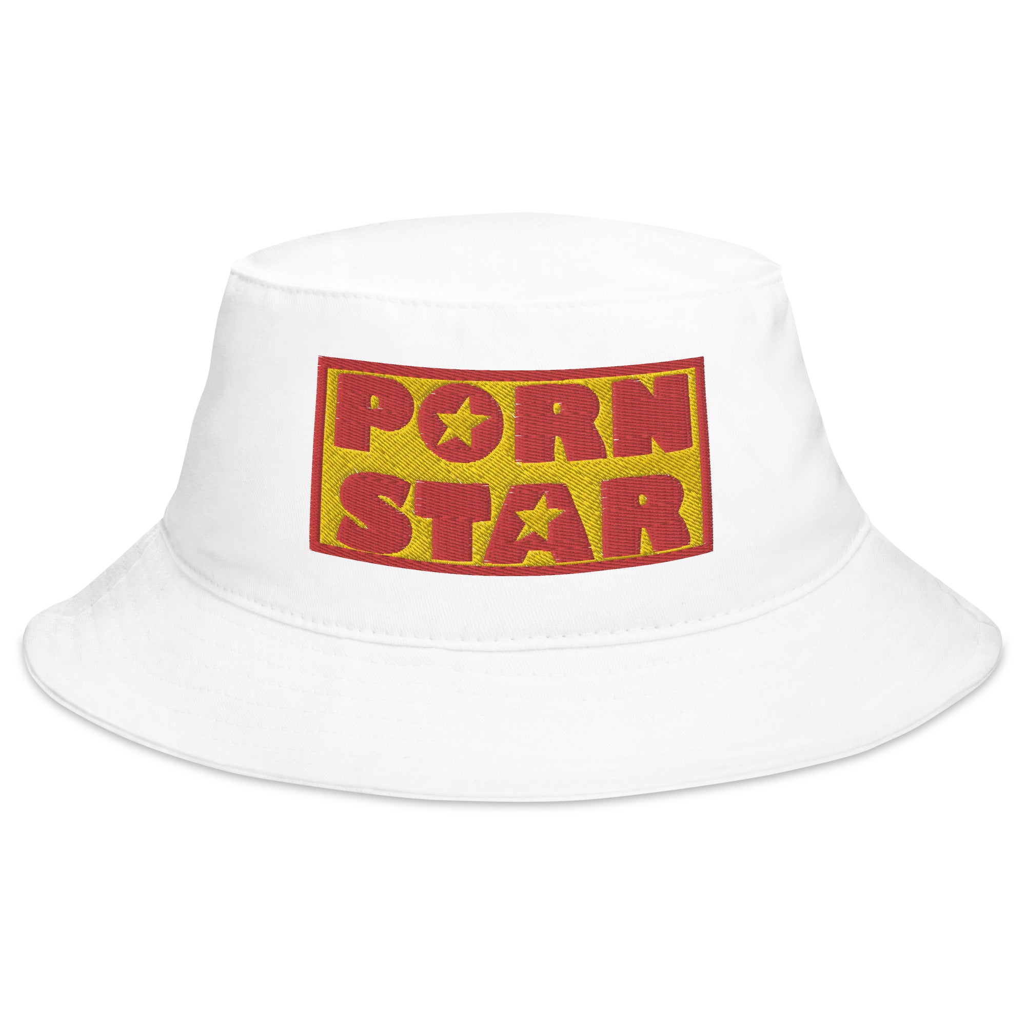 Occupation Porn Star Logo Embroidered Bucket Hat